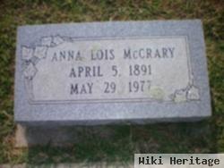 Anna Lois Mcfarland Mccrary