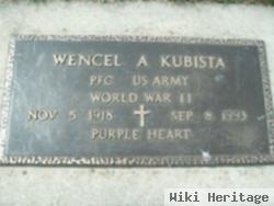 Pfc Wencel A. Kubista