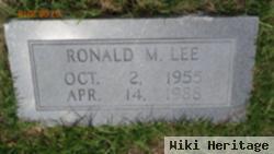 Ronald M Lee