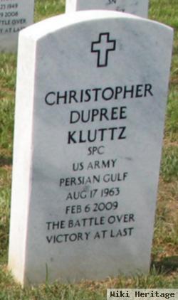 Spec Christopher Dupree Kluttz