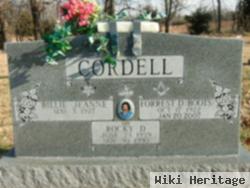 Forrest Duane "boots" Cordell