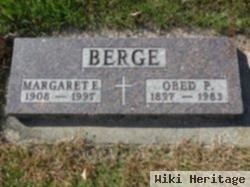 Obed Paul "bud" Berge