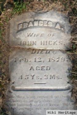 Frances Ann Redus Hicks