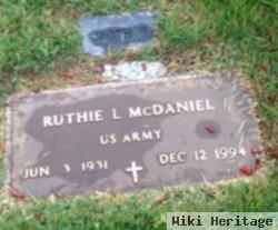 Ruthie Lee Wood Mcdaniel