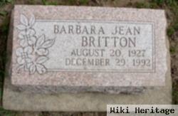 Barbara Jean Britton