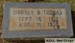 Dorsey B Thomas