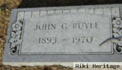 John G. Ruyle