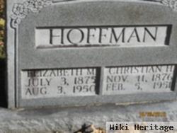 Christian H Hoffman