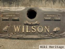 Hubert E Wilson