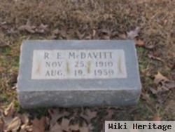 Robert E. Mcdavitt