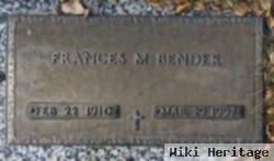 Frances Marie Peterson Bender