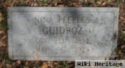 Nina Rebecca Peeples Guidroz