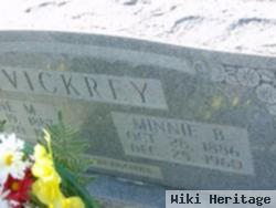 Minnie B. Vickrey