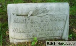 Martha S Denison Williams