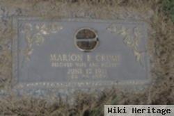 Marion B Crump