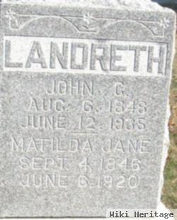 Matilda Jane Ayres Landreth