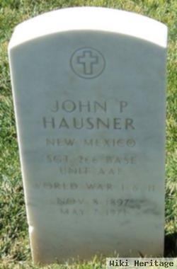 John P Hausner