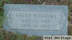 Valta Marie Connel Williams