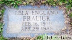 Lela Bell England Fralick