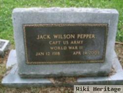 Jack Wilson Pepper