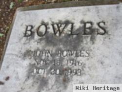 John Bowles