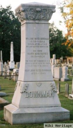 Rev John Yates Downman