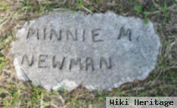 Minnie M Newman