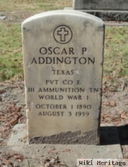 Oscar P. Addington