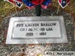 Pvt Calvin Barlow