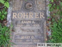 Ralph A Rohrer