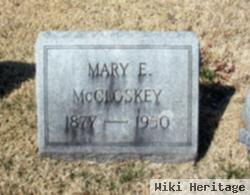 Mary E Wilson Mccloskey