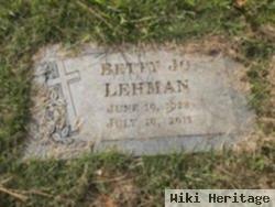 Betty Jo Lehman