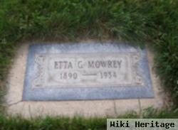 Etta Mowrey