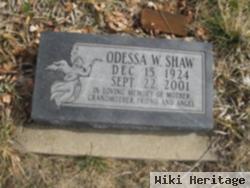 Odessa W Shaw