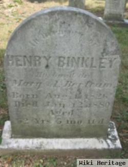 Henry Binkley