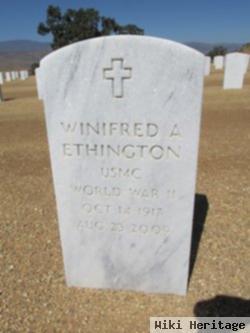 Winifred Ann Ethington