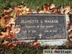 Jeanette L Walker