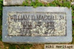 William D Macgill, I