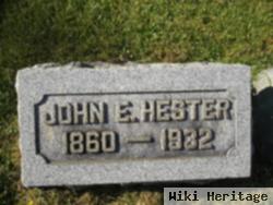 John E Hester