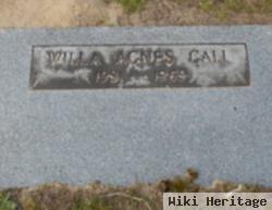 Willa Agnes King Call