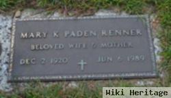 Mary Katherine Paden Renner