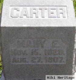 Mary E Carter