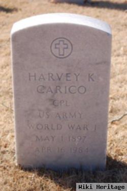 Harvey K Carico