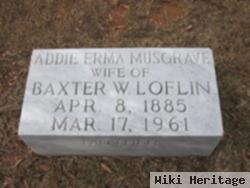 Addie Erma Musgrave Loflin