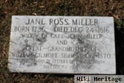 Jane Ross Miller