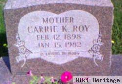 Carrie K. Roy