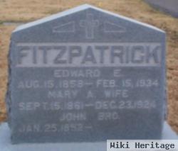 Mary A Fitzpatrick