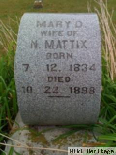 Mary D Dunbar Mattix