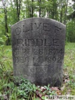 Olive F Riddle