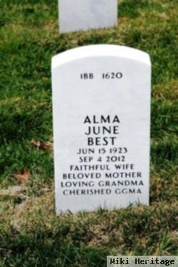 Alma "june" Evans Best